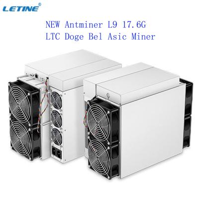 China New ASIC Miner Bitmain Antminer L9 16G LITECOIN DOGECOIN Mining Machine Scrypt LTC Miner for sale