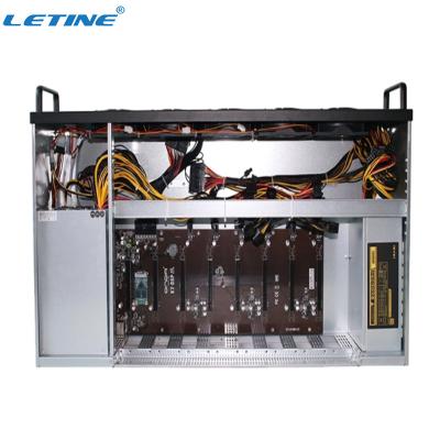 China Ethereum 8 Crypto Gpu Mining Rig Cmp 170hx 90hx Amd BC-160 2980 Motherboard 3000W for sale