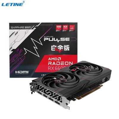 China Nicht Bergmann-Video Cards Sapphire Radeon RX 6600 8G GDDR6 256bit LHR GPU Grafikkarte zu verkaufen