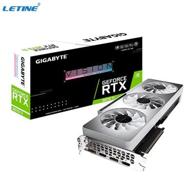 Cina Visione d'argento OC 8G del Ti di GeForce RTX 3070 di GIGABYTE di Graphic Card del minatore di colore in vendita