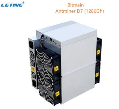 China Bitmain Antminer D7 1286Gh Dash Asic Miner D7 X11 Algorithm Miner for sale