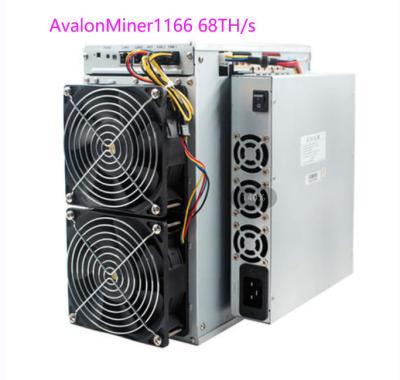 China hete verkoop Avalon Miner 1166 Pro 68Th Canaan sha-256 bitcoin mijnwerker A1166 Pro Te koop