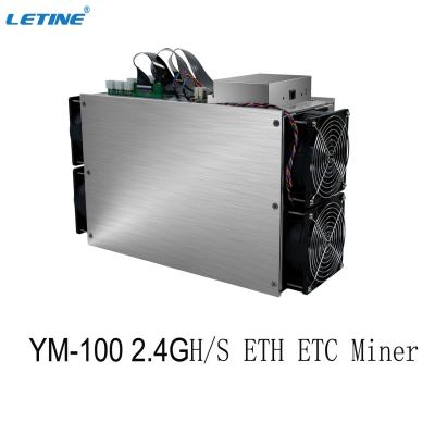 China Ym-100 Asic ETH de Mijnbouwmachine 2400MH 2200M 2100M van Mijnwerkersethash algorithm crypto Ethereum Te koop