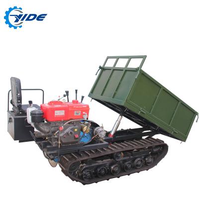 China Mini Machinery Repair Shops Rubber Tracks Mini Tractor 1ton Dumper Truck Sale Malaysia for sale