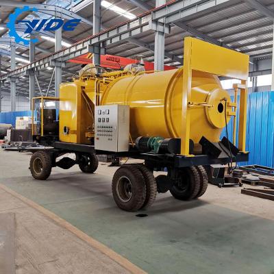 China Building Material Shops Asphalt Mixer Truck Mounted Asphalt Mixer Machine 1.5 M3 for sale