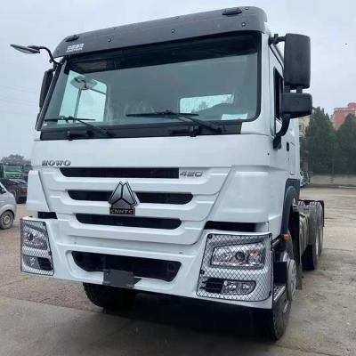 China HOWO main truck head container truck tractor used main trailer truck price 7*2.5*3.15 for sale