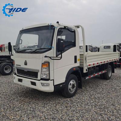 China Brand New Light Cargo Howo Small Cargo Truck 4*2 4-6 Ton Selling In Africa < 4L for sale