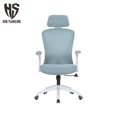 China (Size)Wholesale Adjustable Black Mesh Office Chairs Ergonomic Adjustable Armrest High Back Swivel Office Chair Furniture for sale