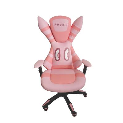 China 2021 new cheap price adjustable cute girl pink gaming computer anchor (height) chairs gamer desk chair rotation furniture for sale