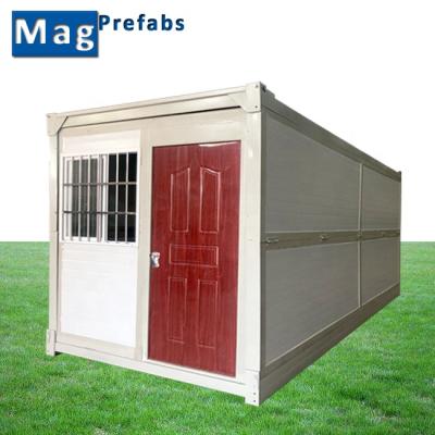 China Guangzhou Modern Collapsible Container House Worker Folding Quarter for sale