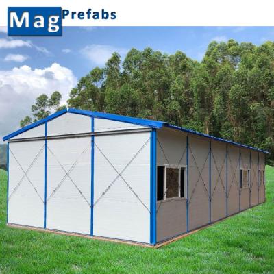 China Guangzhou Traditional Fast Build Cheap Prefab Kit House For Labor Camp for sale