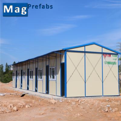 China Modern Steel Structure Prefab House For Temporary Personnel Labor Camp for sale