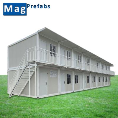 China Foshan 20ft Traditional Container Van House / Site Office Worker Quarters for sale