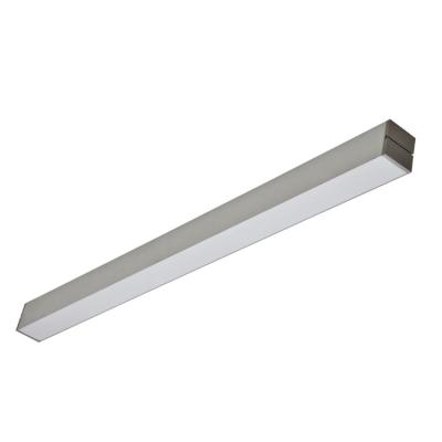 China Linkable Linear Extrusion LED Linear Aluminum Direct /Indirect Surface Mount Profile Led Light 4ft 3 Years for sale