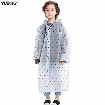 China 100% Waterproof Raincoat For Kids Fashion Design Blue Star Kids Muti-functional Waterproof Raincoat For Daily Wear for sale