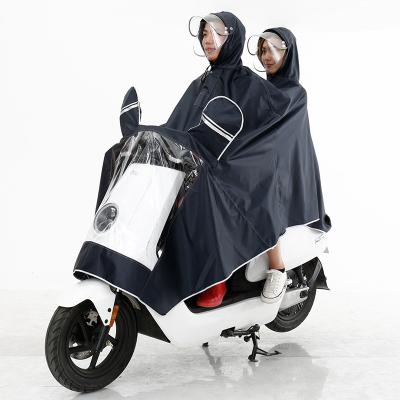 China High quality waterproof poncho motorcycle rainwear double motor for two person rain/adult poncho bicycle rain for sale