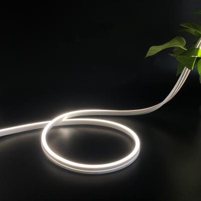 China 6mm Slim Silicone Neon Strip 24V RA 90 Side Bend Flexible LED Strip Neon Tape for sale