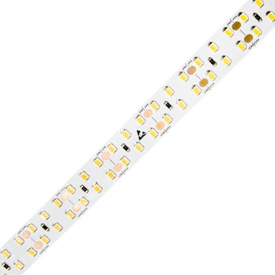 China Lámparas de banda LED de doble línea flexible de 10 mm de ancho SMD2216 280LED/M en venta