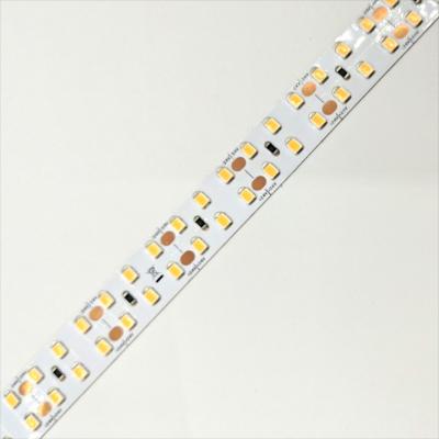 Chine Double rangée DC24V 15 mm Largeur Flexible LED bande lumineuse Blanc brillant à LED ruban flexible à vendre