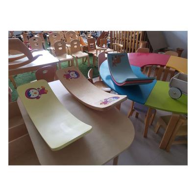 China Wholesale Price Birch Multilayer Custom Made Children's Wooden Kid's Multifunctional Balance Board for sale