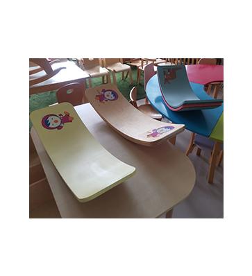 China China Factory Good Quality Birch Multilayer Alternate Children's Wooden Balance Board for sale