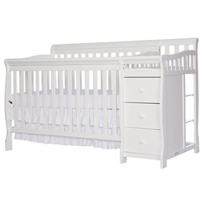 China 2021 China Manufacturer Modern Wooden Crib 5 in 1 Convertible Crib Kids Baby Crib With Switch for sale