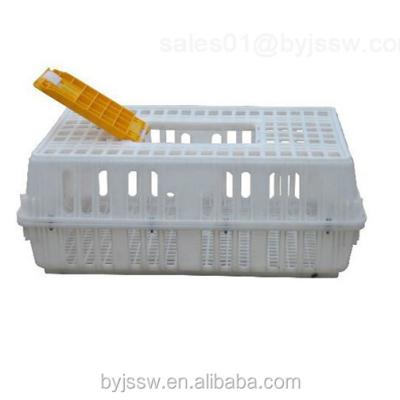 China Live Chicken Crates Chicken Transport Anti Aging Plastic Cage for sale