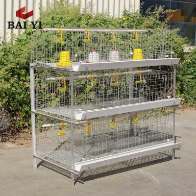 China Smooth Operation Cage for Broiler Sizes / Broiler Battery Cage / Broiler Cage for sale