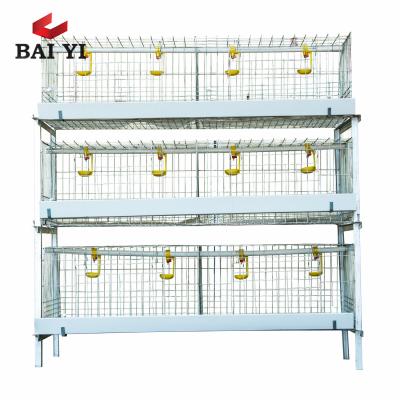 China Smooth Operation Poultry Farm H Type Broiler Cages /broiler Cage for sale