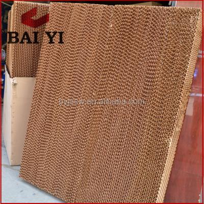 China High quality cooling paper wet curtain in poultry or green house air conditioning or air cooler for industry and poultry for sale