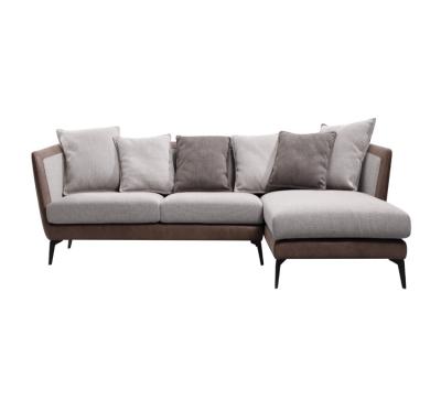 China Modern L Shaped Piece Modular Sofa Set Chaise Longue Seater Home Furniture for sale