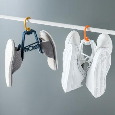 China Simple Style Contemporary Simple Style Folding Hook Laundry Shoes Plastic Dry Hungers Home Windproof for sale