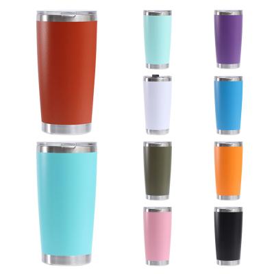 China Stocked Stainless Steel Body Cup Car Gift Upright Vacuum Insulated Double Wall Office Water Cup Bottle for sale