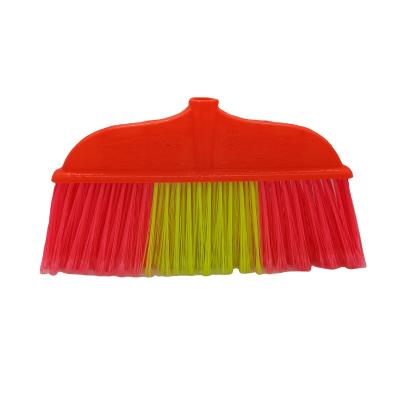 China Discount Outdoor Good Quality Low Price Italian Food Broom Brush Scopa Brush Outdoor Plastic Head Brush PET Feature Stick Eco Material for sale