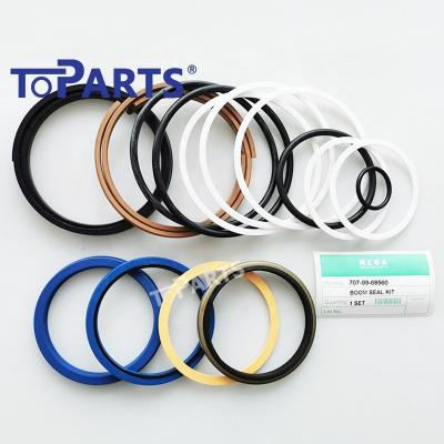 China PC400-6 PC450-6 PC600-6 Hydraulic Bondage Excavators Cylinder Arm Seal Kit Oil-resistant 707-99-68560 for sale