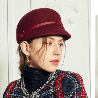 China 2022 New Fashion Style Autumn And Winter Warm Woolen Beret for sale