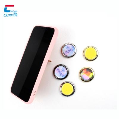 China Waterproof / Waterproof OEM Customized Waterproof NFC Ring Holder Phone Tag Sticker NFC Smart Ring Grips for sale