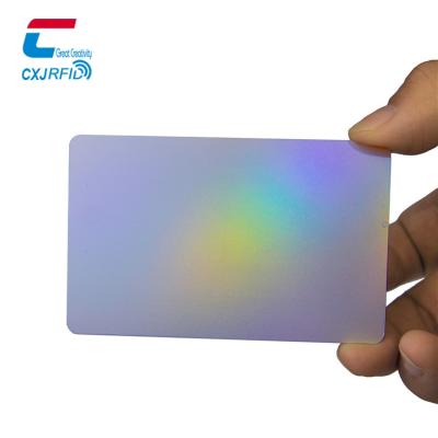 China Waterproof / Waterproof Ntag 213 / 215 Customized Rfid Key Card Chip Blank Rfid Card 13.56mhz NFC Media Social Card for sale