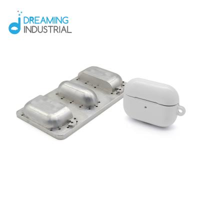 China Aluminum Jig For 3D Sublimation PC Coated Airpods Pro Case Mold For Airpods Pro Case for sale