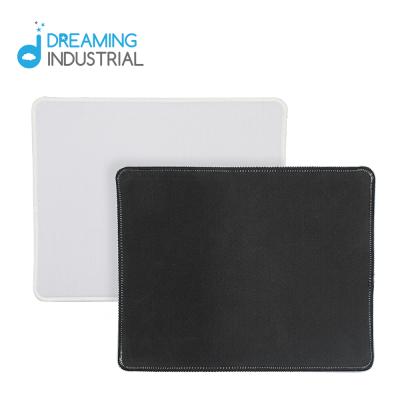 China Creative Mouse Mat Rubber Mouse Pad Blank Rectangle Sublimation Mouse Pad With Stitched Edge for sale