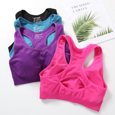 China Women Sports Bra Tops Seamless Lift Up Full Body Fitness Yoga Bra Underwear Sport For Women Vest Gym Breathable Routine Wear for sale