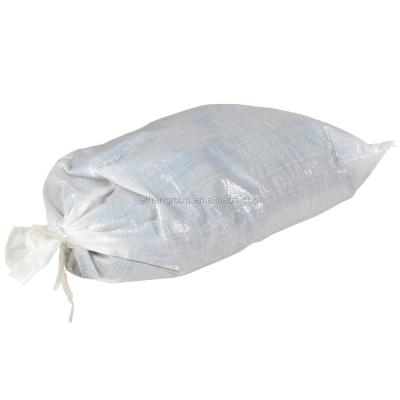 China Recyclable heavy duty polypropylene sandbag fabric bags with logos pp plastics fabric import from china polypropylene bags 50kg 100kgs for sale