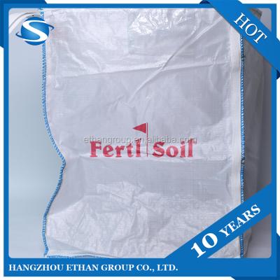 China Safety 100% PP Woven Cement Large Bag, Cement FIBC Bag, 1000kg Cement Container Jumbo Bag for sale