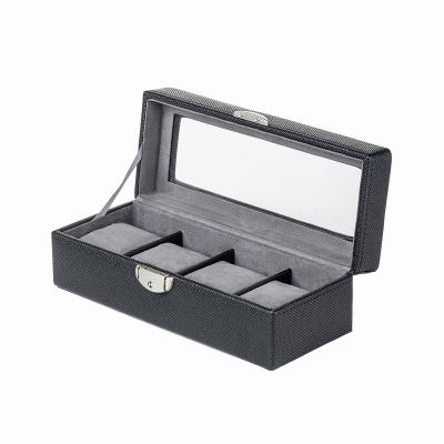 China PU Watch Boxes Watch Box Organizer European Style Wholesale Leather Watch Box for sale