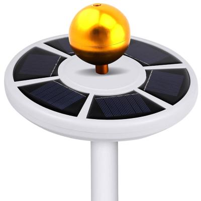 China Residential Fashionable Solar Powered Outdoor Waterproof Solar Light Top Bright LED Night Light Camping Flagpole Lamp Flag Pole for sale