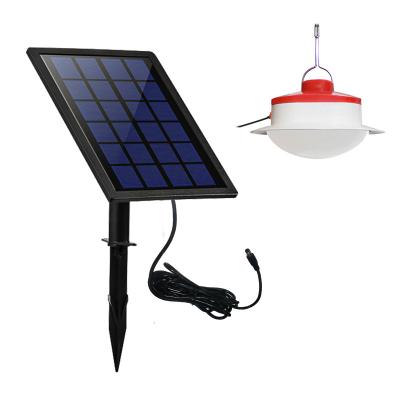 China Theme Park New Portable LED Split Rechargeable Solar Camping Light With Hook for sale