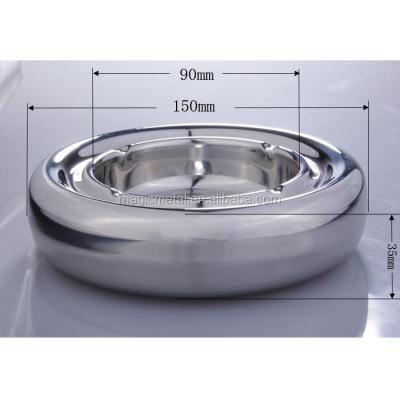 China Wholesale Stainless Steel Metal Ashtray Windproof for sale