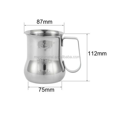 China 16 oz CREATIVE with measurement metal milk jug for sale for sale