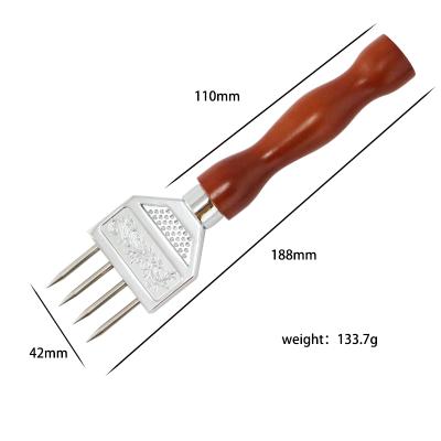 China Factory direct sale 4 stinks viable ice picks cocktail picks bar tools 304 stainless steel ice picks bar accessories for sale