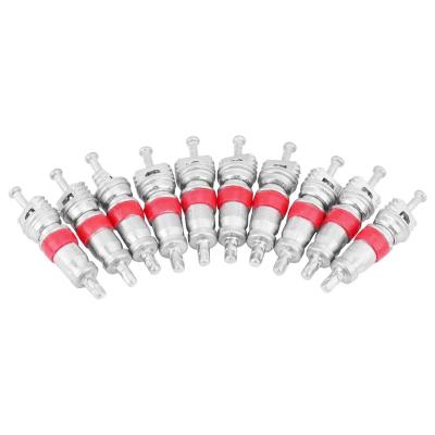 China 100 Pcs Brass/Bag Tire Valve Core, High Pressure Tire Tire Valve Stem Core Replacement for Most Automotive, RV, ATV and Air Conditioning for sale